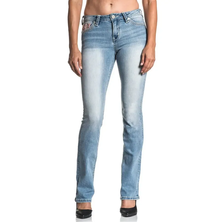 Affliction Women's Jade Aries Ember Jeans