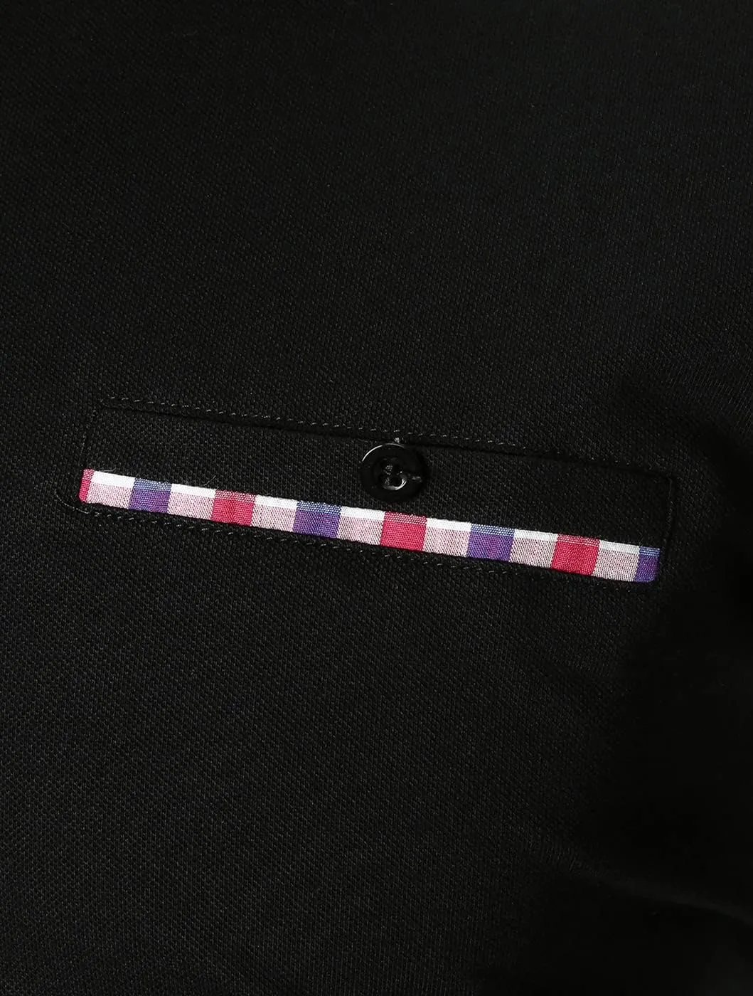 Mens Polo Shirts Long Sleeve Casual Plaid Collar Golf Shirt for Men Slim Fit Cotton Polo T Shirts Top