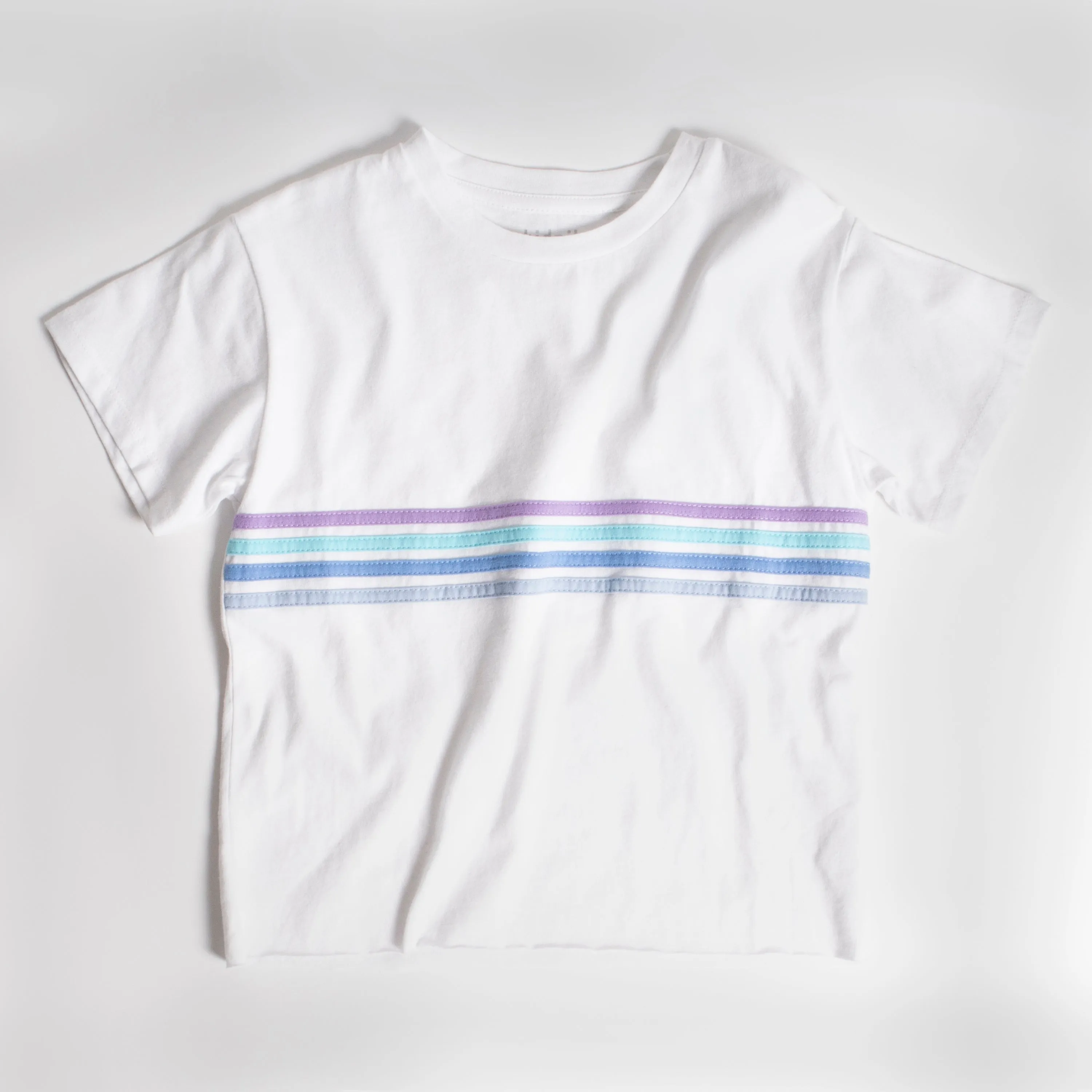Striped Piped Tee