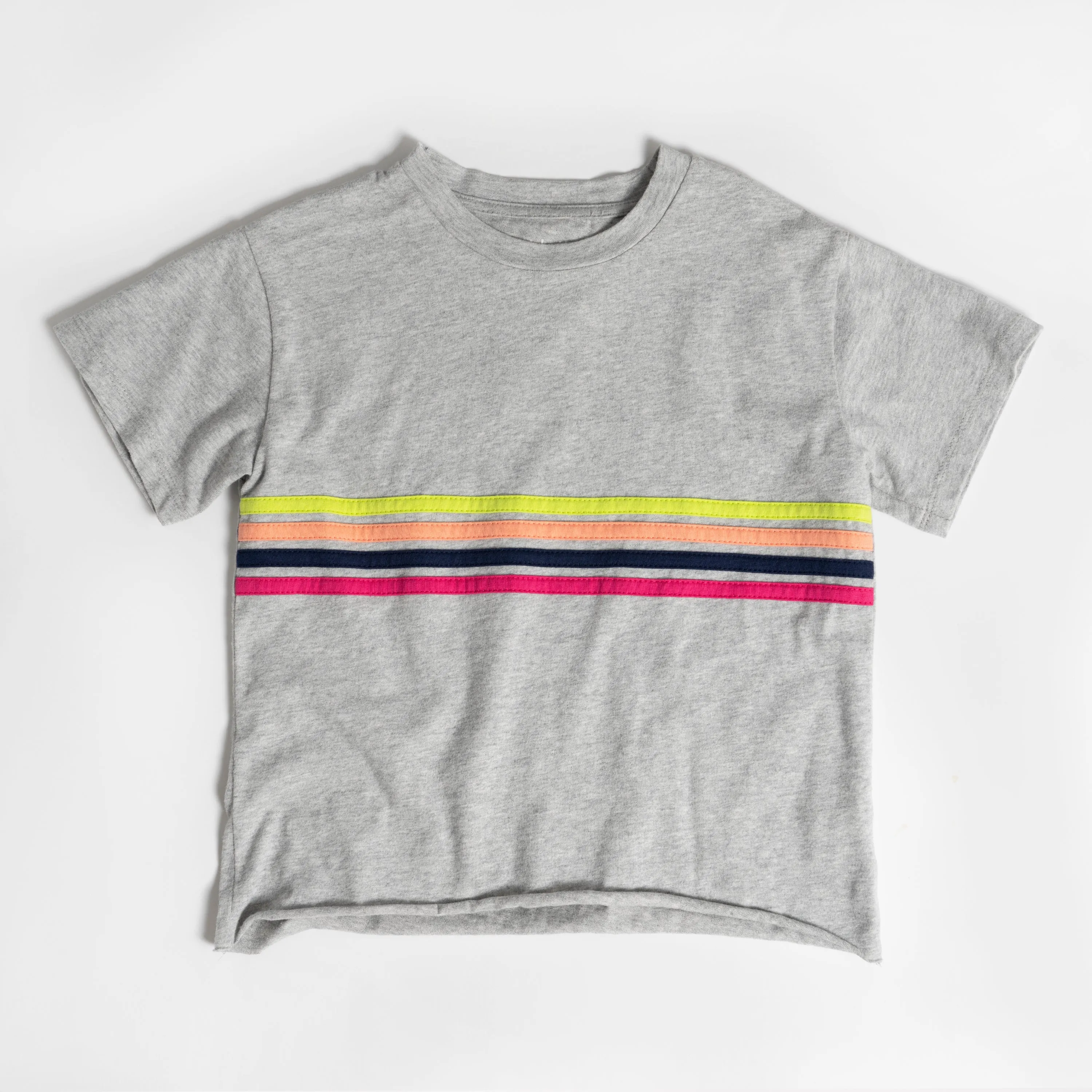 Striped Piped Tee