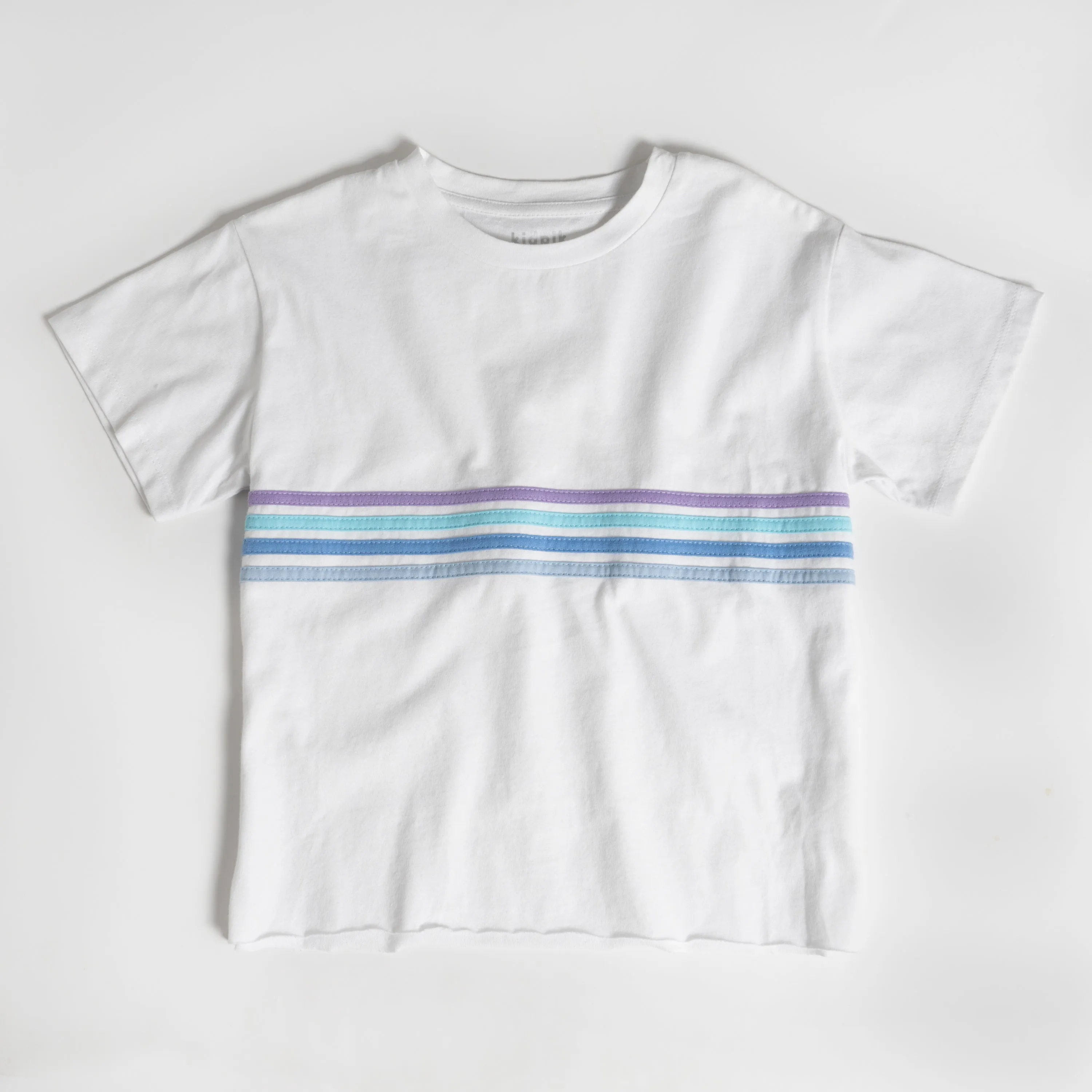 Striped Piped Tee