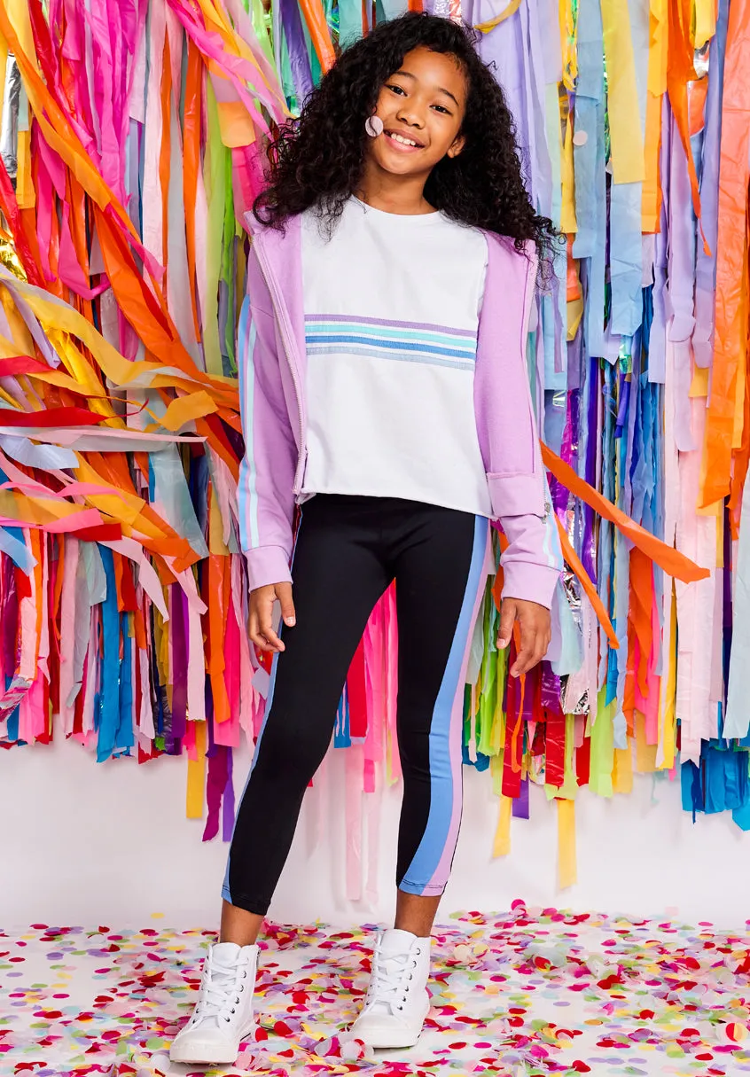Striped Piped Tee