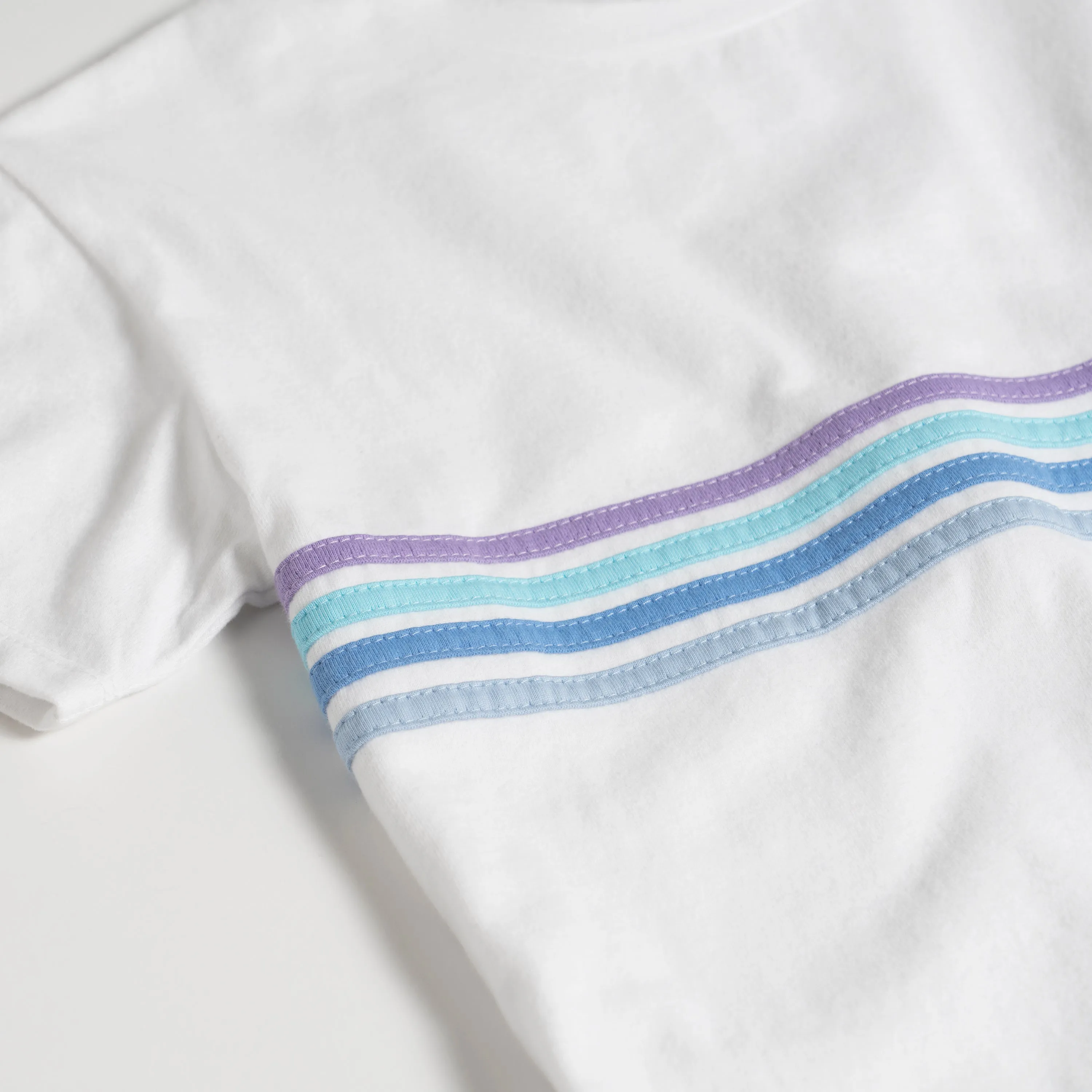 Striped Piped Tee