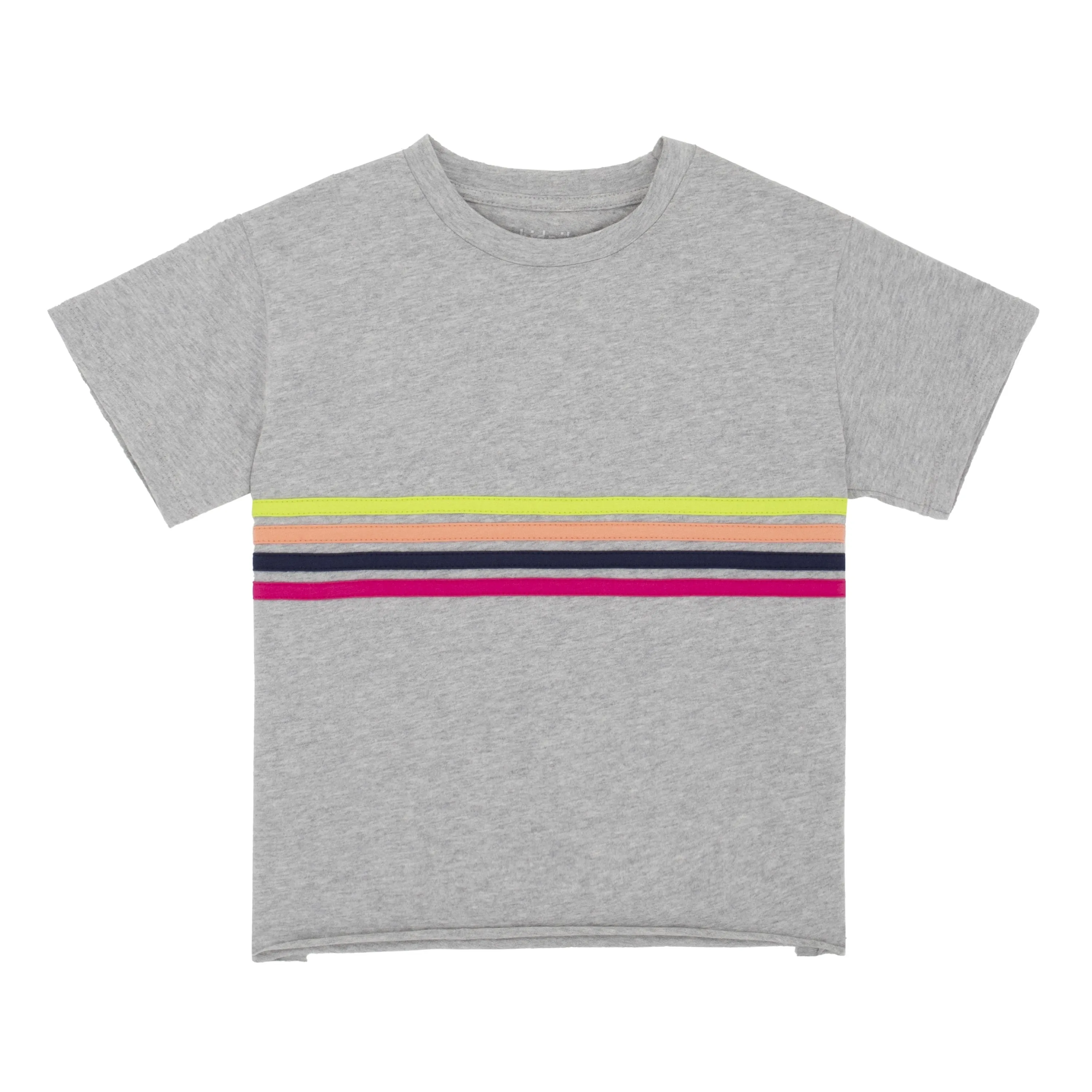 Striped Piped Tee