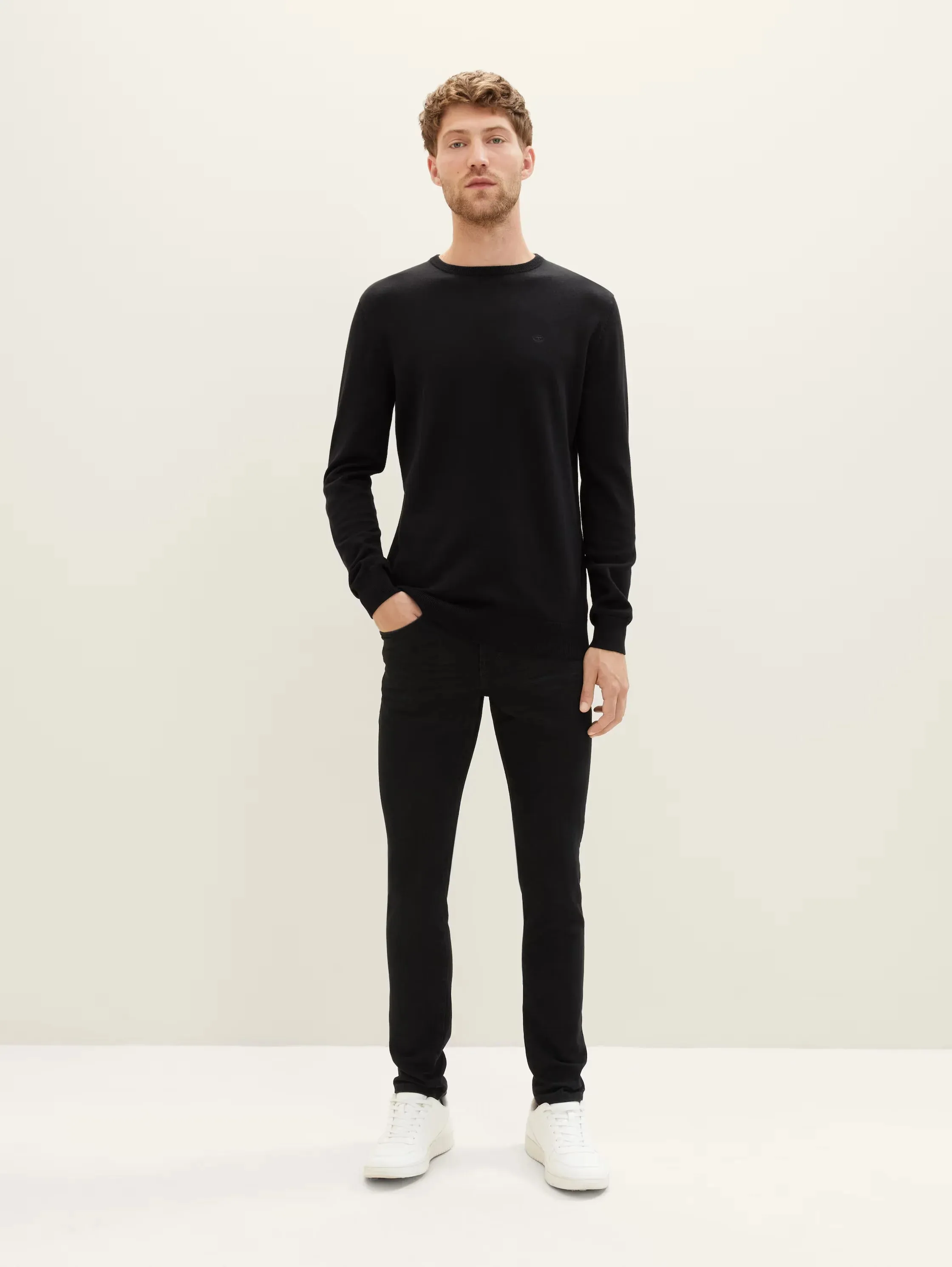 Tom Tailor Black Slim Denim Jeans