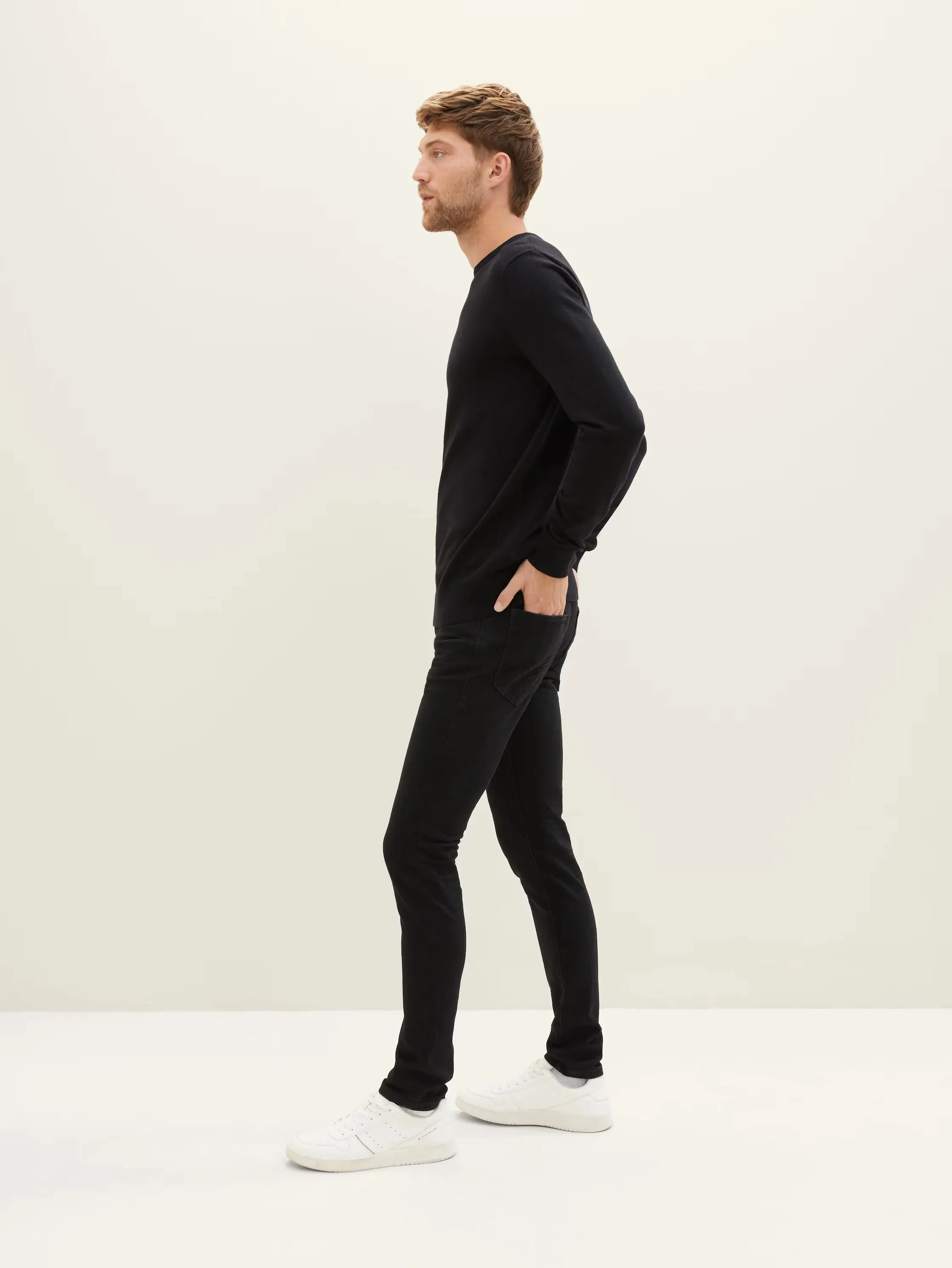 Tom Tailor Black Slim Denim Jeans