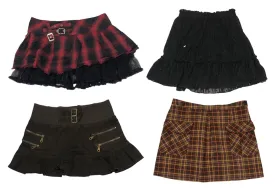 Vintage plaids x skirts 🔥(S-619)