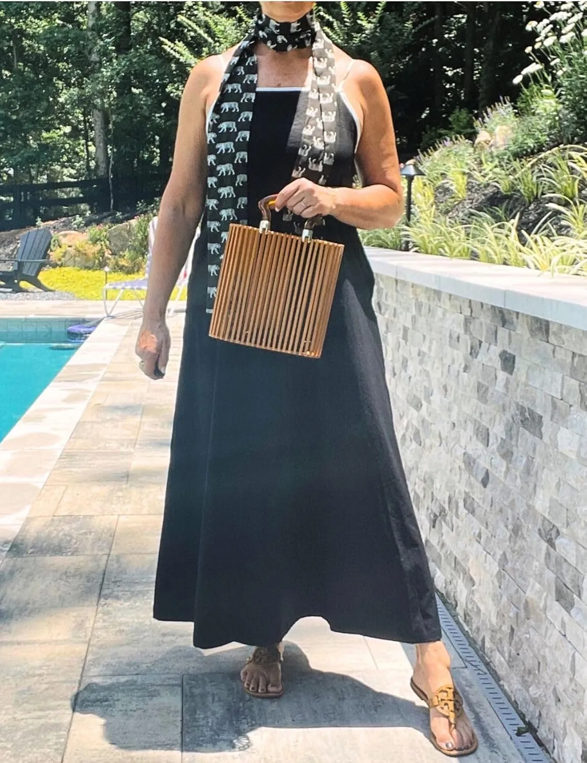 Womens Summer Maxi Dress 2025 Spaghetti Strap Dress Linen Sleeveless Backless Flowy Long Beach Dresses