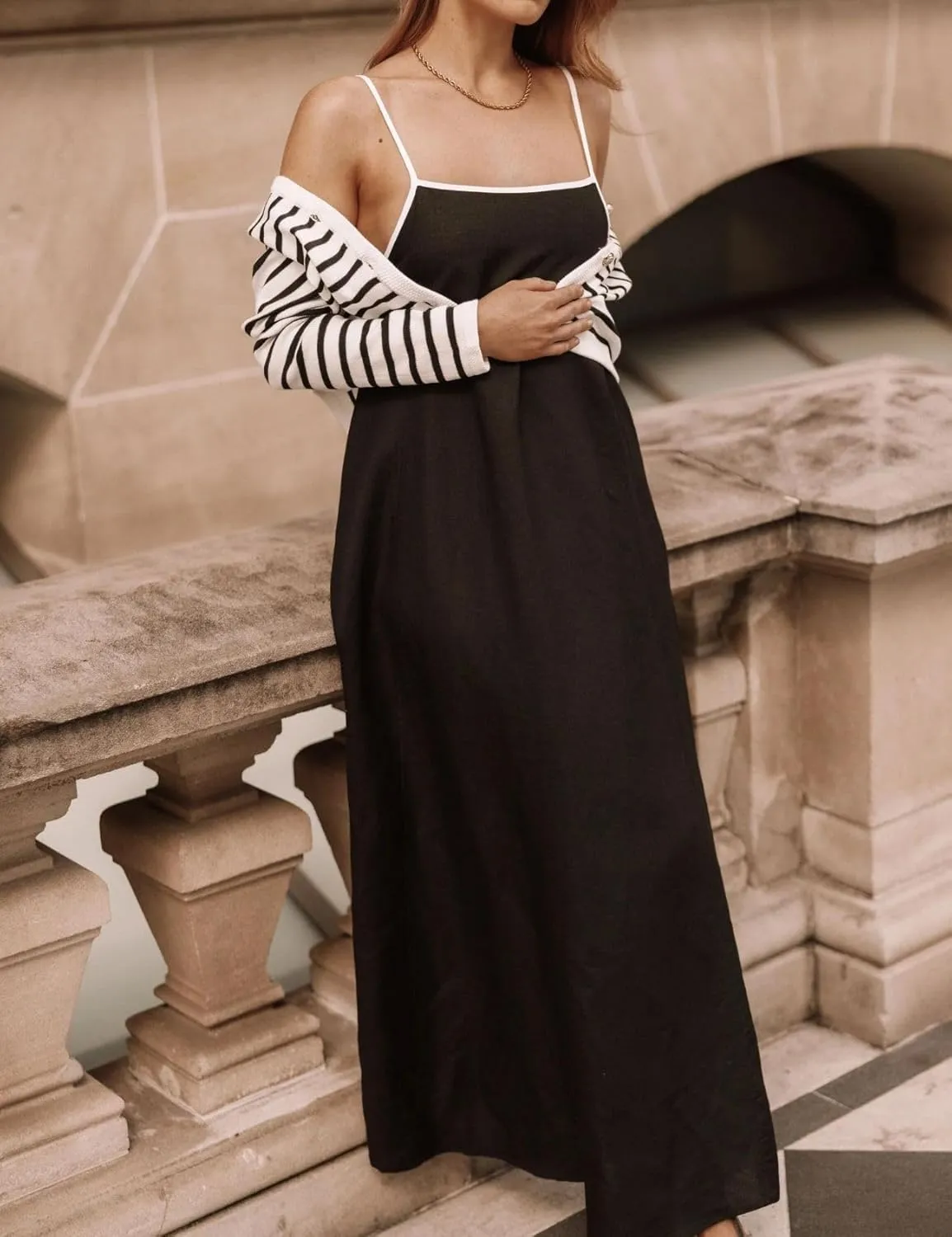 Womens Summer Maxi Dress 2025 Spaghetti Strap Dress Linen Sleeveless Backless Flowy Long Beach Dresses