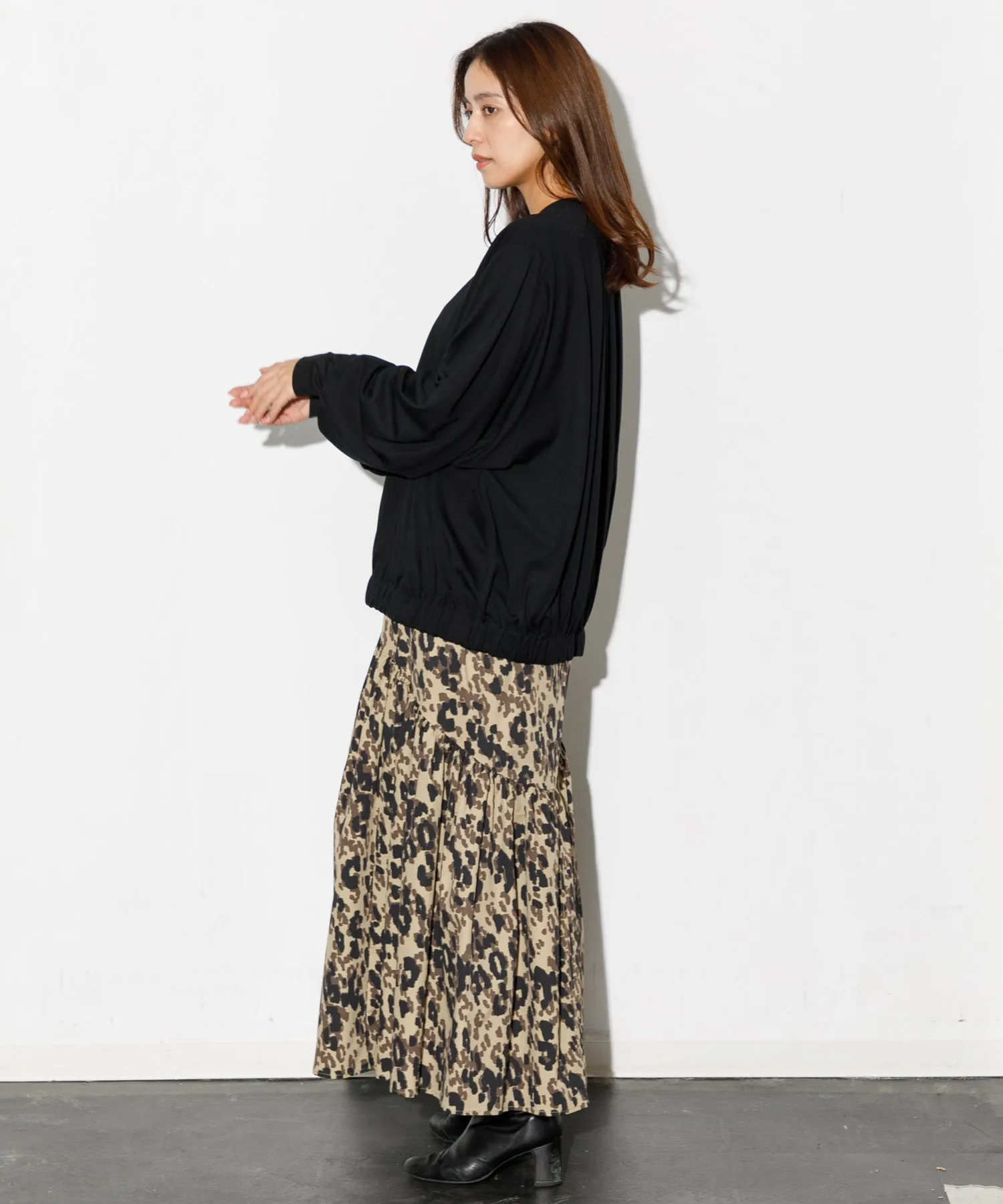 【WOMEN】THE FLATS DOLMAN SLEEVE PULL OVER