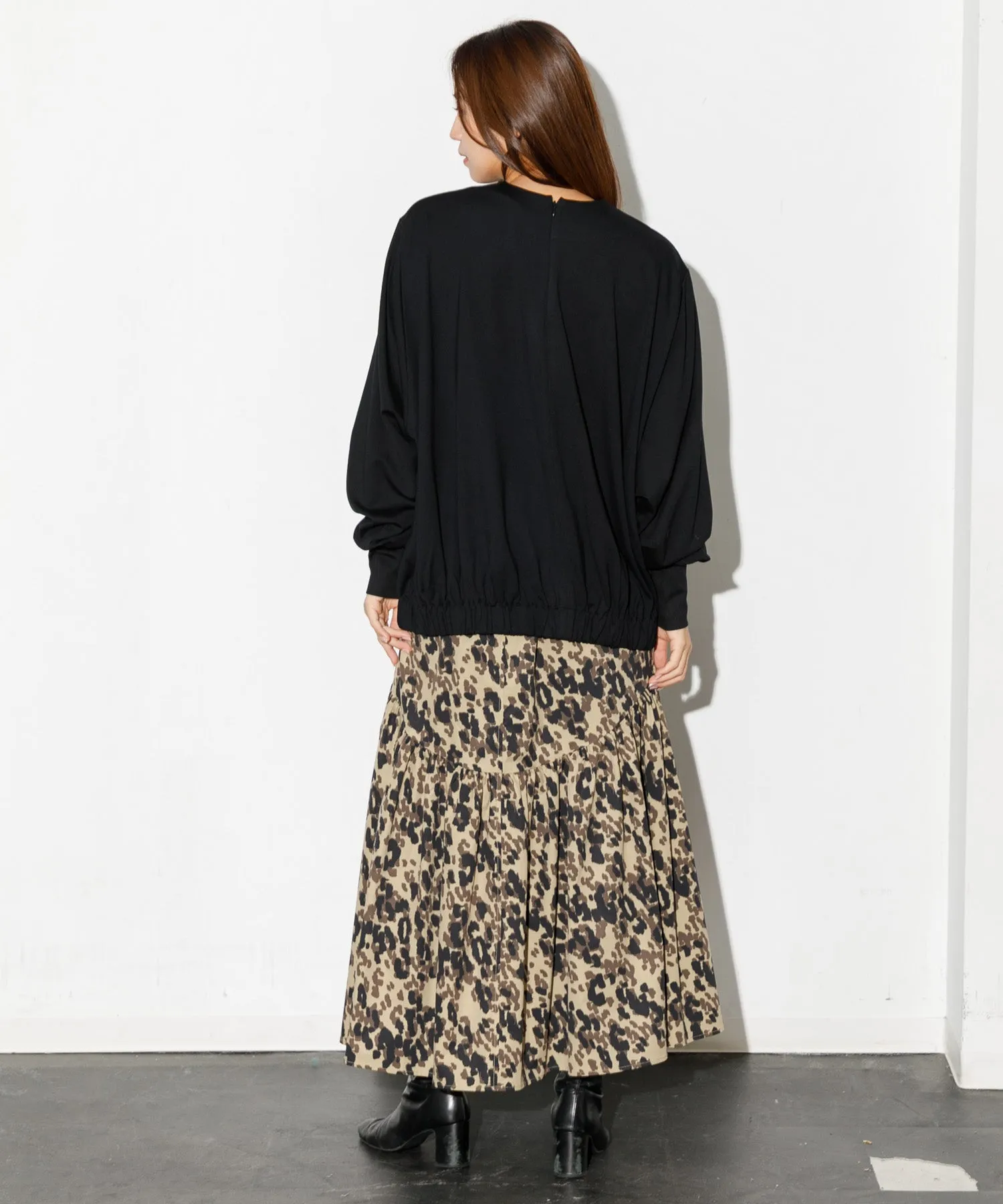 【WOMEN】THE FLATS DOLMAN SLEEVE PULL OVER