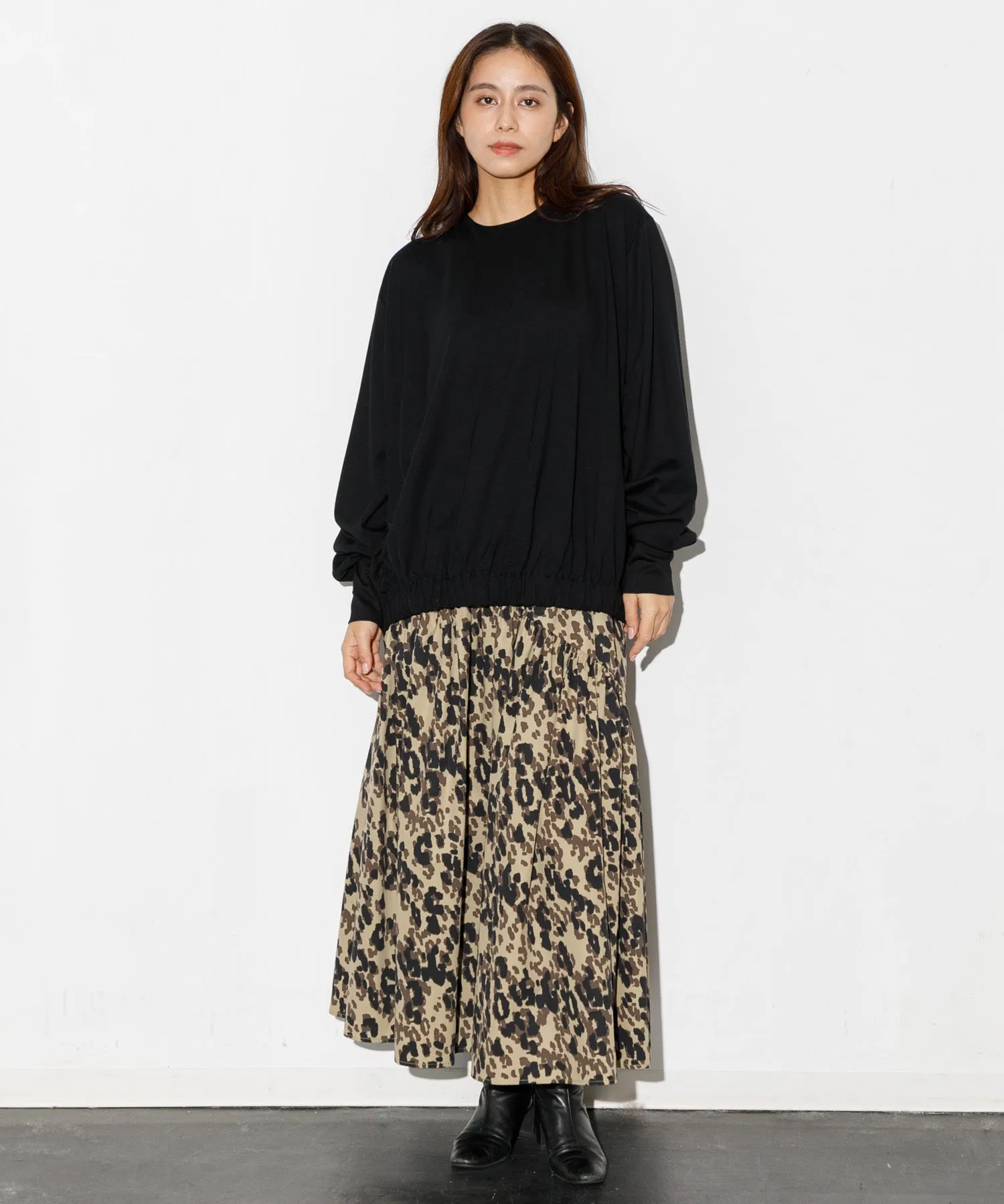 【WOMEN】THE FLATS DOLMAN SLEEVE PULL OVER