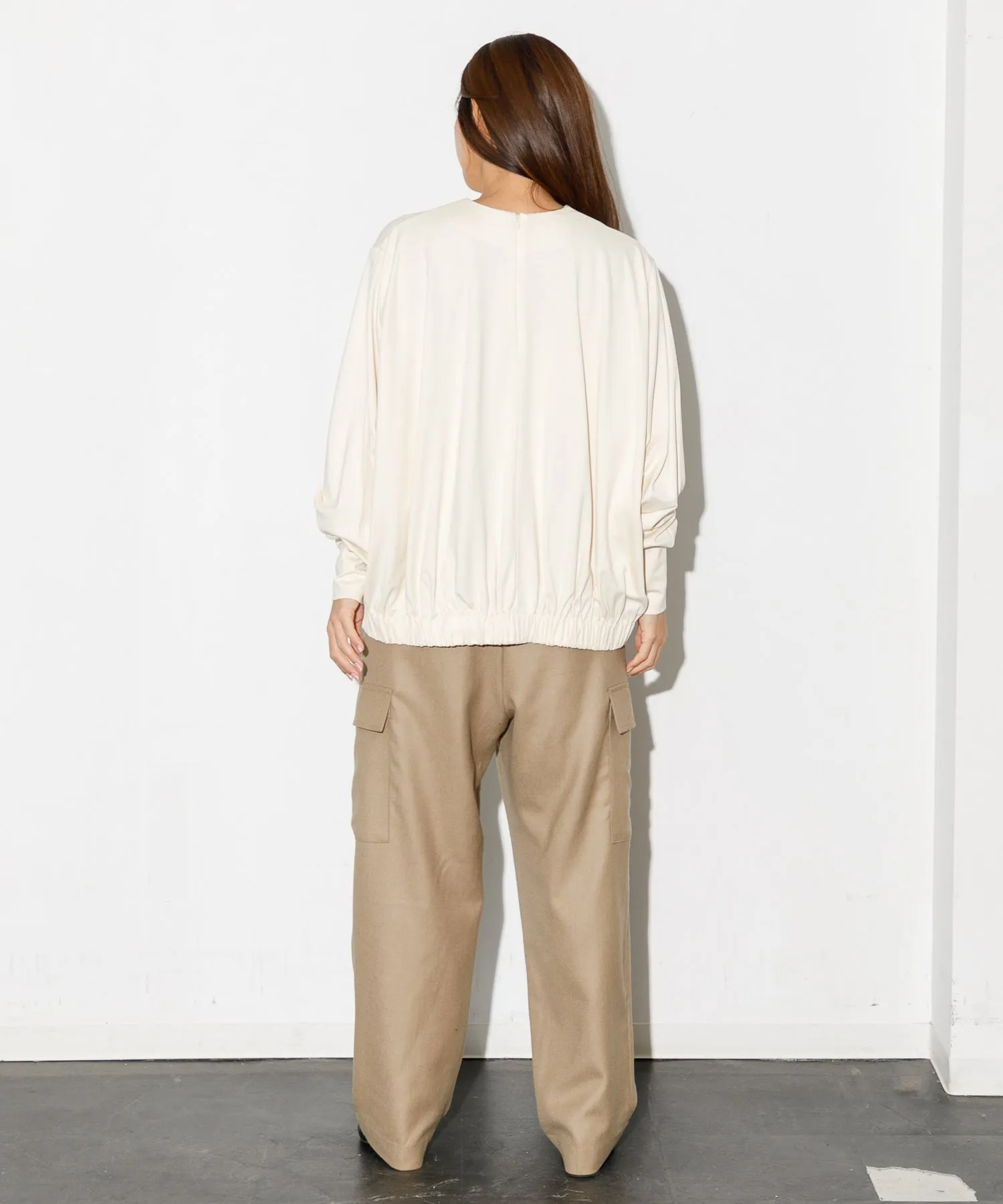 【WOMEN】THE FLATS DOLMAN SLEEVE PULL OVER