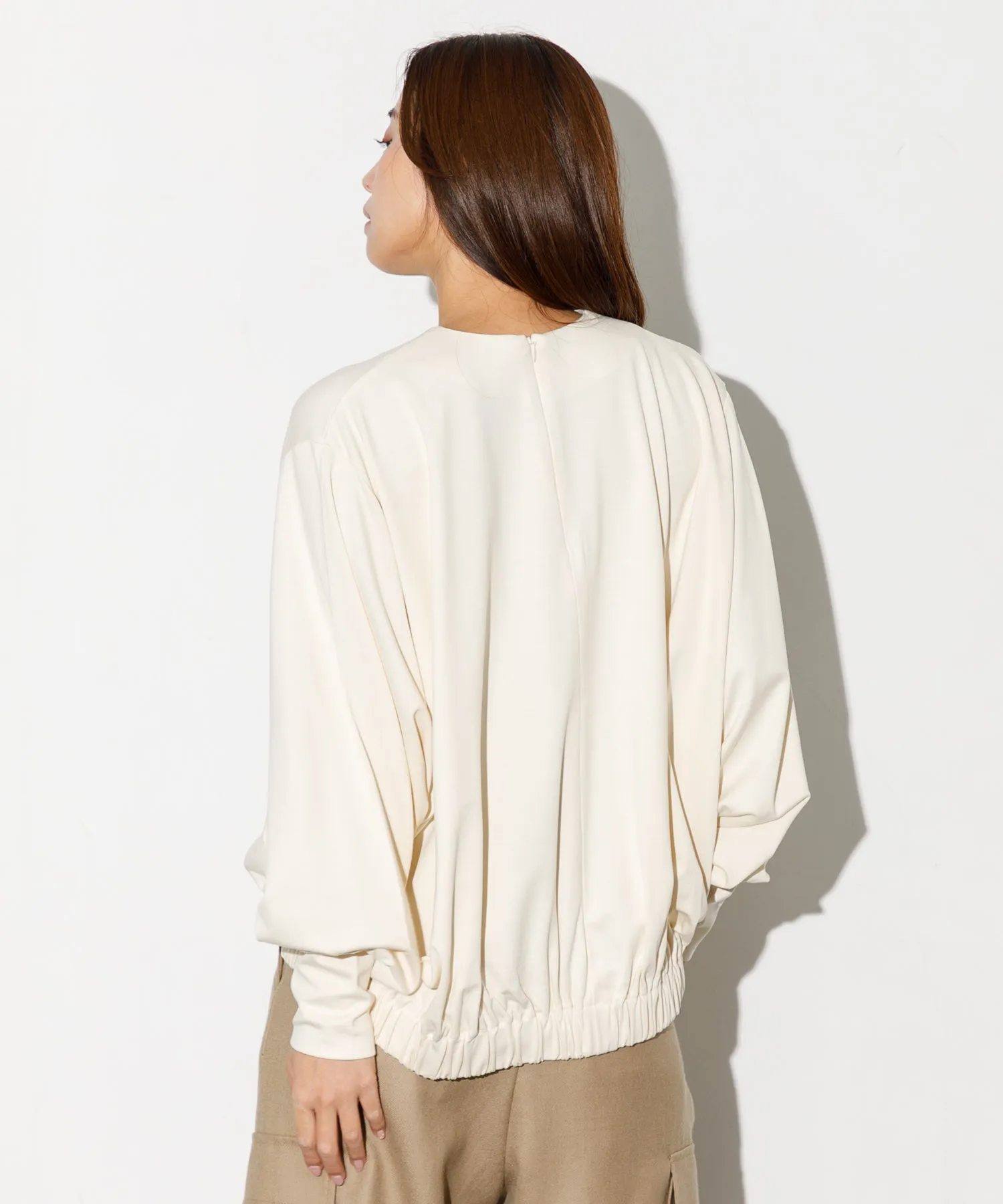 【WOMEN】THE FLATS DOLMAN SLEEVE PULL OVER